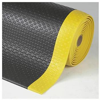 Tappeto Bolla Dinamica 60 cm – Nero‑Giallo