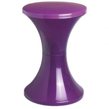 Designklassiker Hocker Tam Tam in Violett