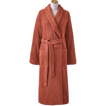 Peignoir Bain Uni Orange Capuche Essix S