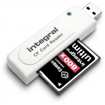 Lecteur carte CF I/II USB 2.0 à un seul emplacement – Integral