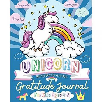 Unicorn Gratitude Journal for Kids Ages 4-8