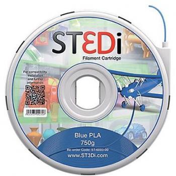 ST3Di Filament Cartridge, Filament Kartusche ST600300 Blau PLA, 750g