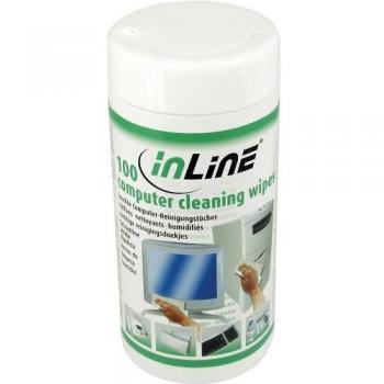 Paños de limpieza InLine 43200 para pantallas