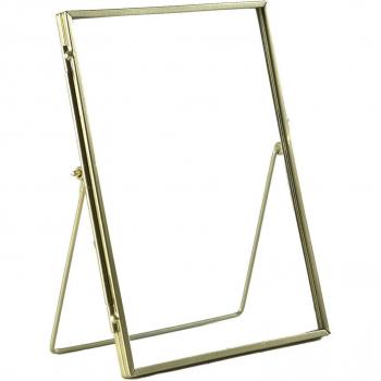 6x8 Gold Standing Photo Frame