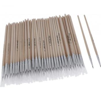 Miniature Art Brush Collection, 100 Pcs Fine Detail