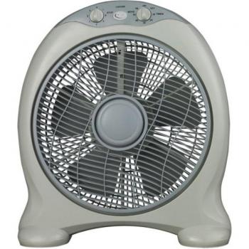 Ventilador de Sobremesa 45W Gris Urgel