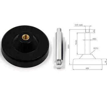 JINYUSHI Magnetic Wall Bracket for High-Precision GNSS Antenna