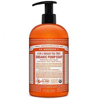 Sapone liquido Dr. Bronner's all'olio di melaleuca, 710 ml