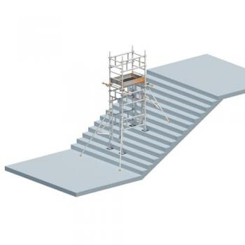 Layher SoloTower 2‑Durchgangs TreppenKit 4,65 m AH