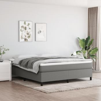 VidaXL Bettgestell 180x200 cm Dunkelgrau