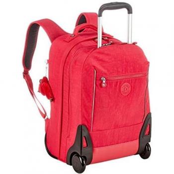 Kipling Sari Sac à Dos à Roulettes, 48 cm, 25 Litres, Rose