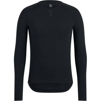 Merino Rapha Baselayer a Maniche Lunghe, Colore Nero Opaco – M