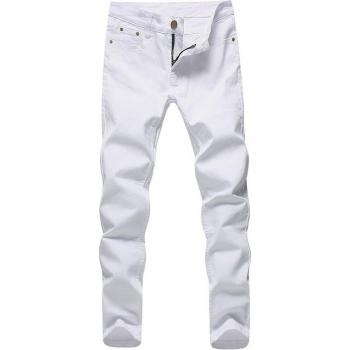 Jeans Retro Blancos para Hombre