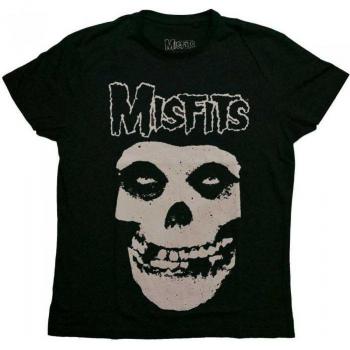 Misfits Unisex-Erwachsene Logo & Fiend T-Shirt XL schwarz
