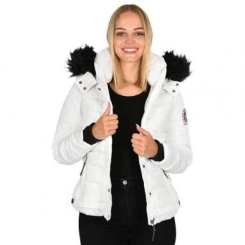 Navahoo Steppjacke Chloe hochwertige Winterjacke mit abnehmbarer Kapuze