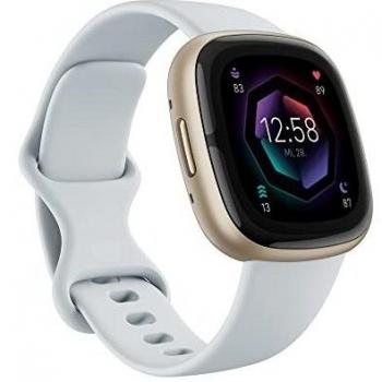 Fitbit Sense 2 Numérique Écran tactile Or GPS (satellite)