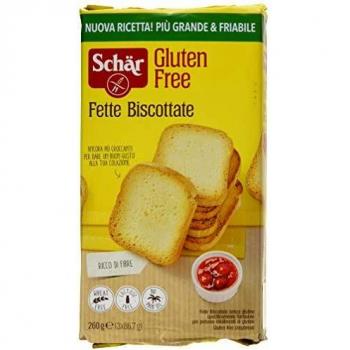 FETTE BISCOTTATE PAN TOSTADO SIN GLUTEN SCHAR 260GR