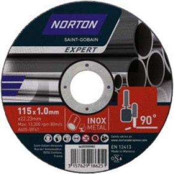 Disco Abrasivo Ø115 mm per Metallo/Inox Spessore 1,0 mm
