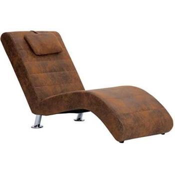 VidaXL Poilsio All-In-One Sleep System – Brown Faux Leather