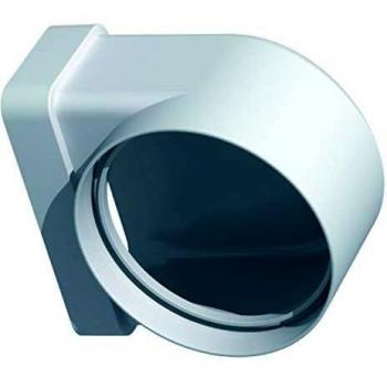 Coude mixte rectangulaire CDM PVC rigide 55 x 110 mm