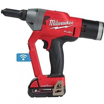 MILWAUKEE – Rivettatrice per rivetti ciechi a batteria M18ONEFPRT-202X, Modello: M18ONEFPRT