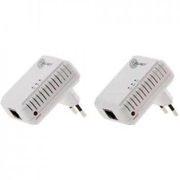 Allnet All168250 PowerLine‑AV-Homeplug 500 Mbit/s – RJ45 10/100 Mbps – 2 Stück