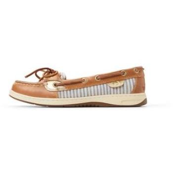 Sperry Angelfish Damen Bootsschuhe in Braun – Leder/Baumwolle – EU 38,5 / UK 5,5