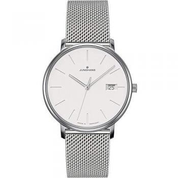Junghans FORM Ladies Silver and White Watch