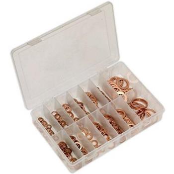 Sealey AB020CW Metric Copper Sealing Washer Assortment