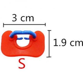 Gafas para Aves de Corral – 10 Paquetes, Talla Variada (S a XL)