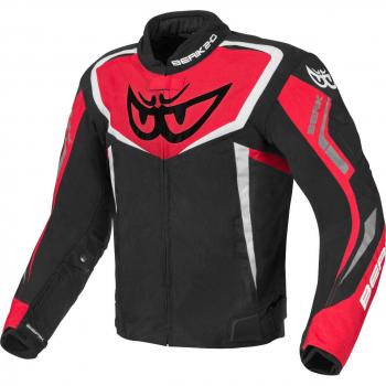 Berik Bad Eye Giacca Mototessera Impermeabile 50 NERO