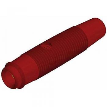 Prise banane femelle Ø de la broche: 4 mm SKS Hirschmann KUN 30 Au 931804701 rouge