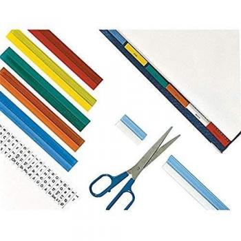 Sachet de 5 bandes adhésives de 20 cm avec planche d'étiqu