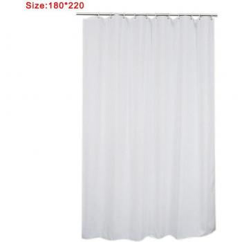 Baño Impermeable Ancho Supremo con Anillo y Ganchos
