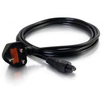 Cordon d’alimentation portable 1 m – C2G BS 1363 à IEC 60320 C5, édition limitée