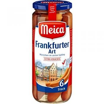Meica Frankfurter Würstchen 6 Stück, 3er Pack