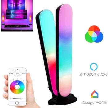 Lampada Atmosfera Luce Led Rgb Da Gioco Barra Pc Tv Camera Smart Ambiente Casa