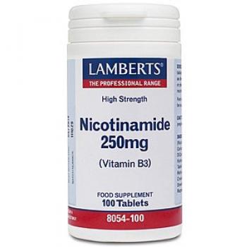Lamberts 250 mg di Nicotinamide in 100 capsule