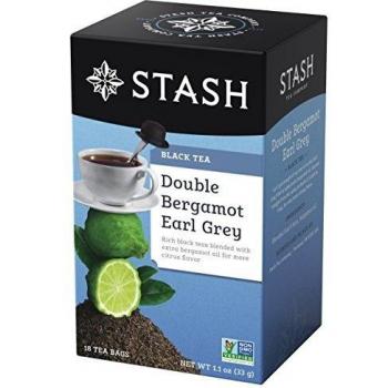 Stash Tea Earl Grey Nero con Double Bergamot 18 Bustine