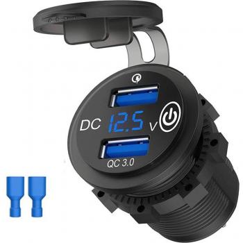CarFast DualQC 12V 24V