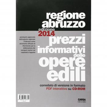 Prezzi informativi delle opere edili nella regione Abruzzo