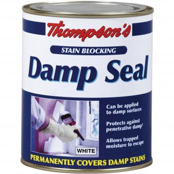 Thompson's Stain Block Damp Seal 750ml OR 250ml WHITE New