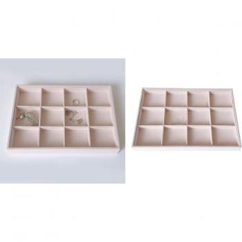 Velvet Ring and Earring Display Organizer