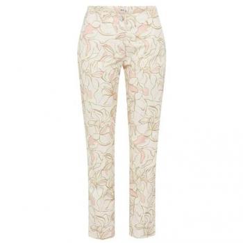 Pantalon Brax Chino 7/8 Marron S Crème 44