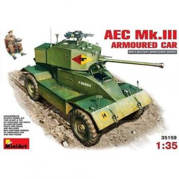 AEC Mk. III Armoured Car Model Kit 1:35 (MiniArt 35159)