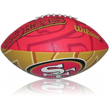 NFL 49ers Junior Fußball Wilson – Gelbrot