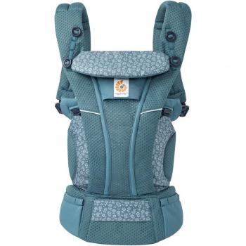 Ergobaby Omni Breeze Baby Carrier in Twilight Blue Daisies