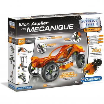 Clementoni 52181 : Atelier Mécanique + Jeux de Construction
