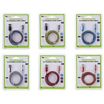 Nylon Lightning Cavo Dati Tekmee 1m / 2A
