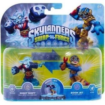 Pack Double Skylanders Swap Force : Boom Jet et Night Shift